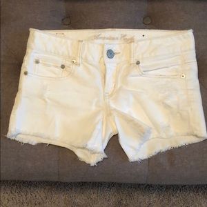 Distressed American Eagle Denim Shorts